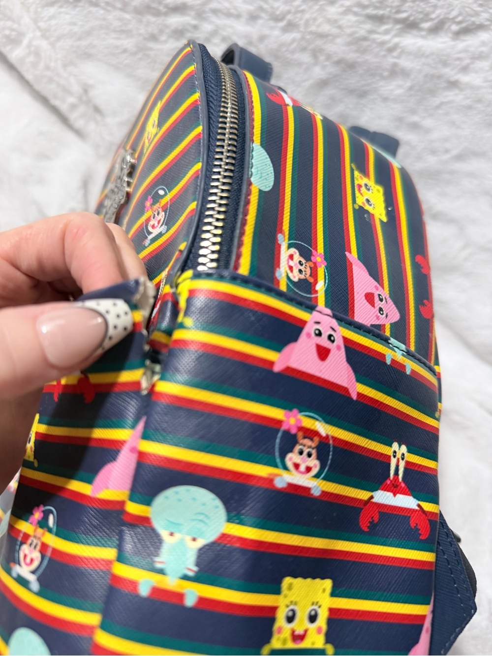 Fun SpongeBob SquarePants Mini Backpack - Picture 2 of 6